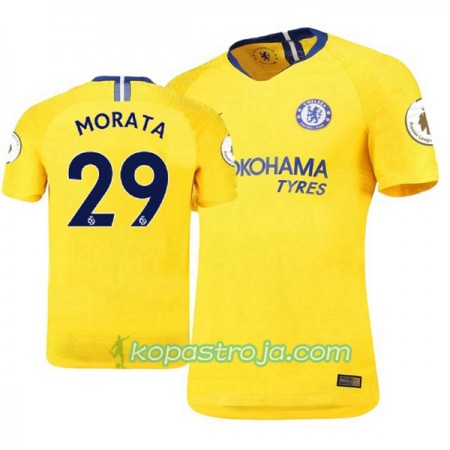 Billiga Fotbollströjor Chelsea Alvaro Morata 29 Borta tröja 2018/19 Kortärmad